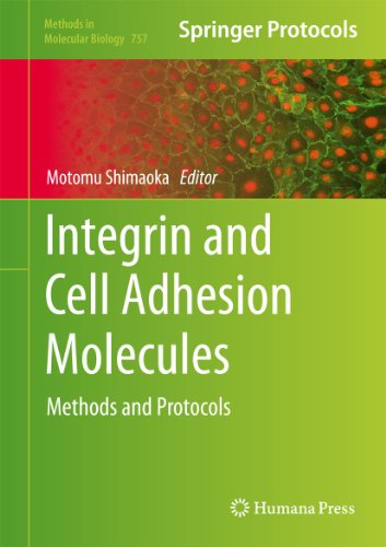 Integrin And Cell Adhesion Molecules Methods And Protocols 1st Edition Alexandre Chigaev