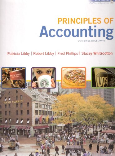 Principles Of Accounting Patricia A Libby Robert Libby Fred Phillips