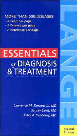 Essentials Of Diagnosis Treatment 2nd Edition 2nd Edition Intstdt Edition Lawrence M Tierney