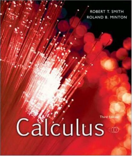 Calculus 3rd Edition 3rd Robert Smith Roland Minton