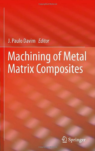 Machining Of Metal Matrix Composites 1st Edition J Paulo Davim