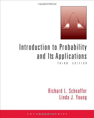 Introduction To Probability And Its Applications Third Edition 3rd Richard L Scheaffer