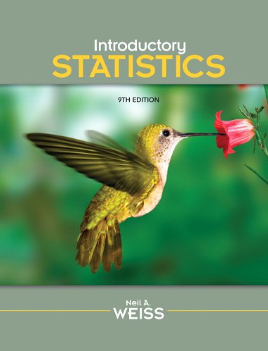 Introductory Statistics 9th Edition 9th Neil A Weiss