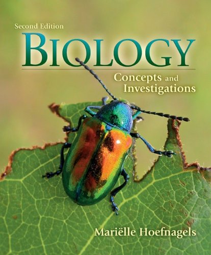 Biology Concepts And Investigations 2nd Edition 2nd Marille Hoefnagels