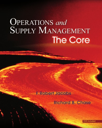 Operations And Supply Management The Core F Robert Jacobs