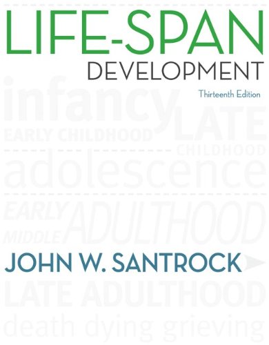 Lifespan Development 13th Edition John W Santrock
