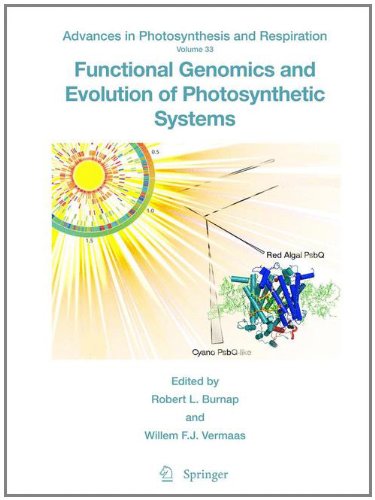 Functional Genomics And Evolution Of Photosynthetic Systems 1st Edition David M Ward