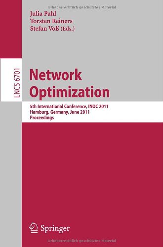Network Optimization 5th International Conference Inoc 2011 Hamburg Germany June 1316 2011 Proceedings 1st Edition Amal Benhamiche