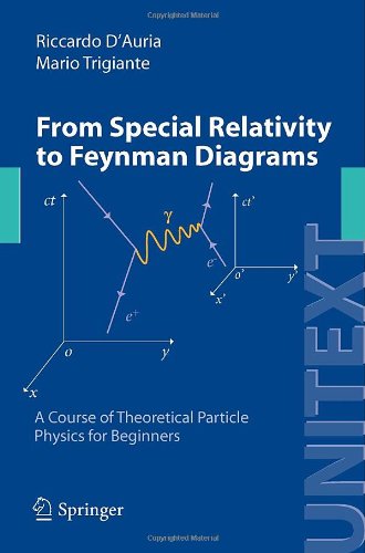 From Special Relativity To Feynman Diagrams A Course Of Theoretical Particle Physics For Beginners 1st Edition Riccardo Dauria