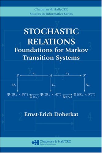 Stochastic Relations Foundations For Markov Transition Systems Chapman Hall Crc Studies In Informatics 1st Edition Ernsterich Doberkat