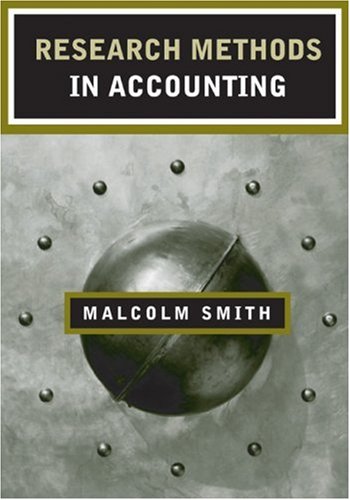 Research Methods In Accounting Malcolm Smith