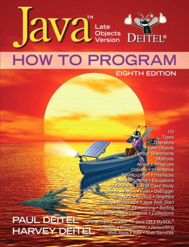 Java Late Objects Version 8th Edition How To Program 8th Paul Deitel
