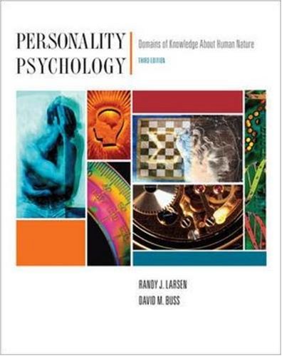 Personality Psychology Domains Of Knowledge About Human Nature 3rd Randy Larsen