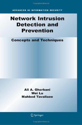 Network Intrusion Detection And Prevention Concepts And Techniques 1st Edition Ali A Ghorbani