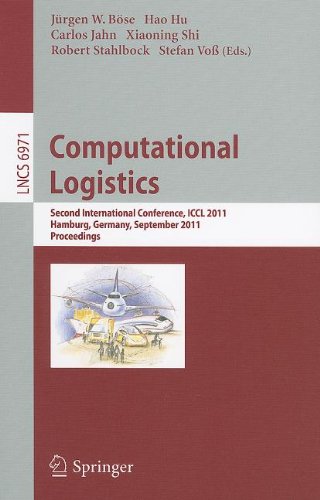 Computational Logistics Second International Conference Iccl 2011 Hamburg Germany September 1922 2011 Proceedings 1st Edition Heiner Ackermann