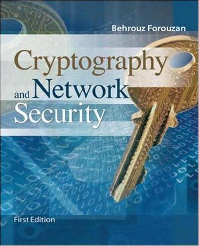 Cryptography Network Security 1st Edition Behrouz Forouzan