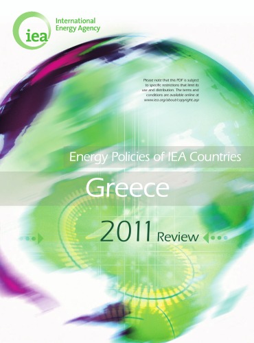 Energy Policies Of Iea Countries Greece 2011 Review Oecd Iea