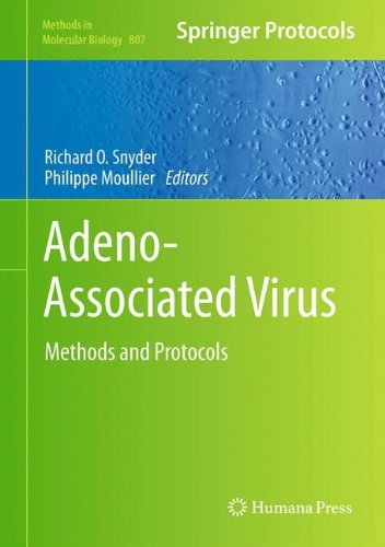 Adenoassociated Virus Methods And Protocols 1st Edition Matthew D Weitzman