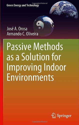 Passive Methods As A Solution For Improving Indoor Environments 1st Edition José A Orosa