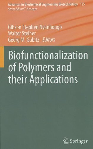 Biofunctionalization Of Polymers And Their Applications 1st Edition Antonio Francesko