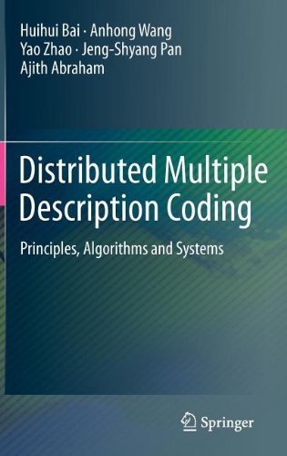 Distributed Multiple Description Coding Principles Algorithms And Systems 1st Edition Huihui Bai