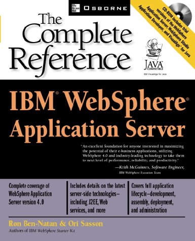Ibmr Webspherer Application Server The Complete Reference Ron Bennatan