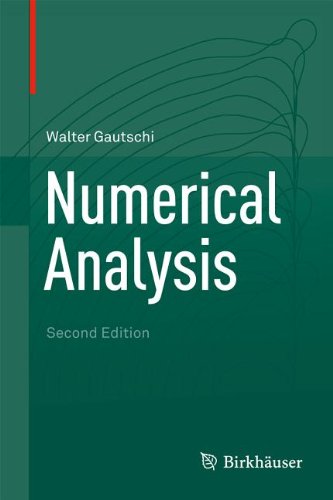 Numerical Analysis 2nd Edition Walter Gautschi Auth