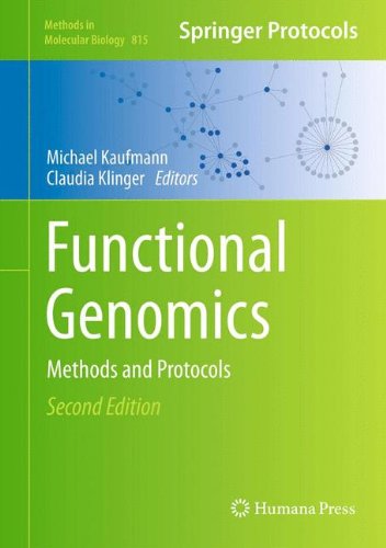 Functional Genomics Methods And Protocols 2nd Edition Jingfen Zhang