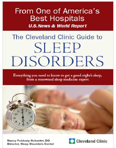 The Cleveland Clinic Guide To Sleep Disorders Nancy Foldvaryschaefer