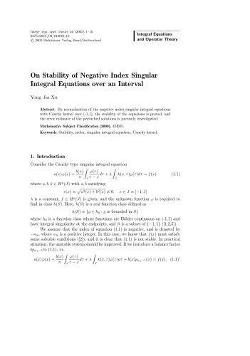 Integral Equations And Operator Theory Volume 46 I Gohberg Chief Editor