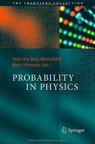 Probability In Physics 1st Edition Yemima Benmenahem Meir Hemmo Auth