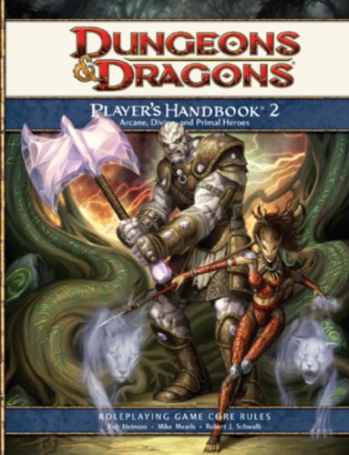 Players Handbook 2 A 4th Edition Dd Core Rulebook Bk2 First Printing Jeremy Crawford