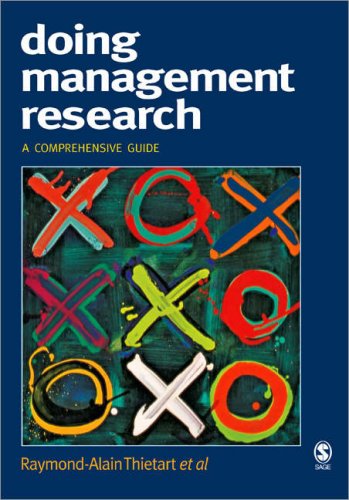 Doing Management Research A Comprehensive Guide 1st Edition Raymondalain Thietart