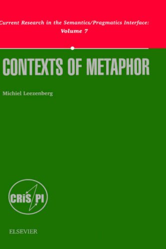 Contexts Of Metaphor 1st Edition Leezenberg