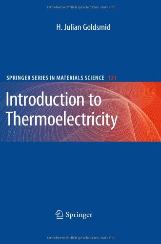 Introduction To Thermoelectricity 1st Edition H Julian Goldsmid Auth