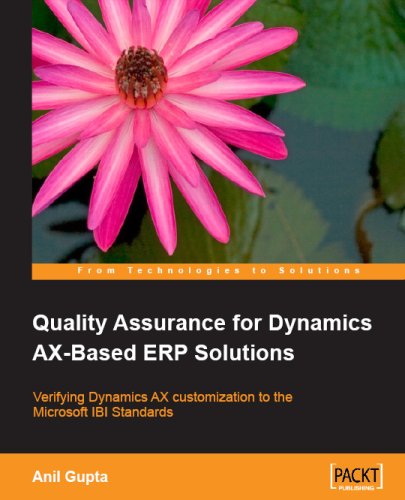 Quality Assurance For Dynamics Axbased Erp Solutions Anil Kumar Gupta