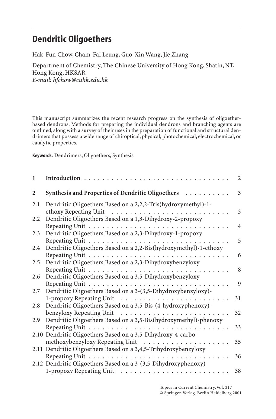 Dendrimers Iv Vgtle F Schalley Ca
