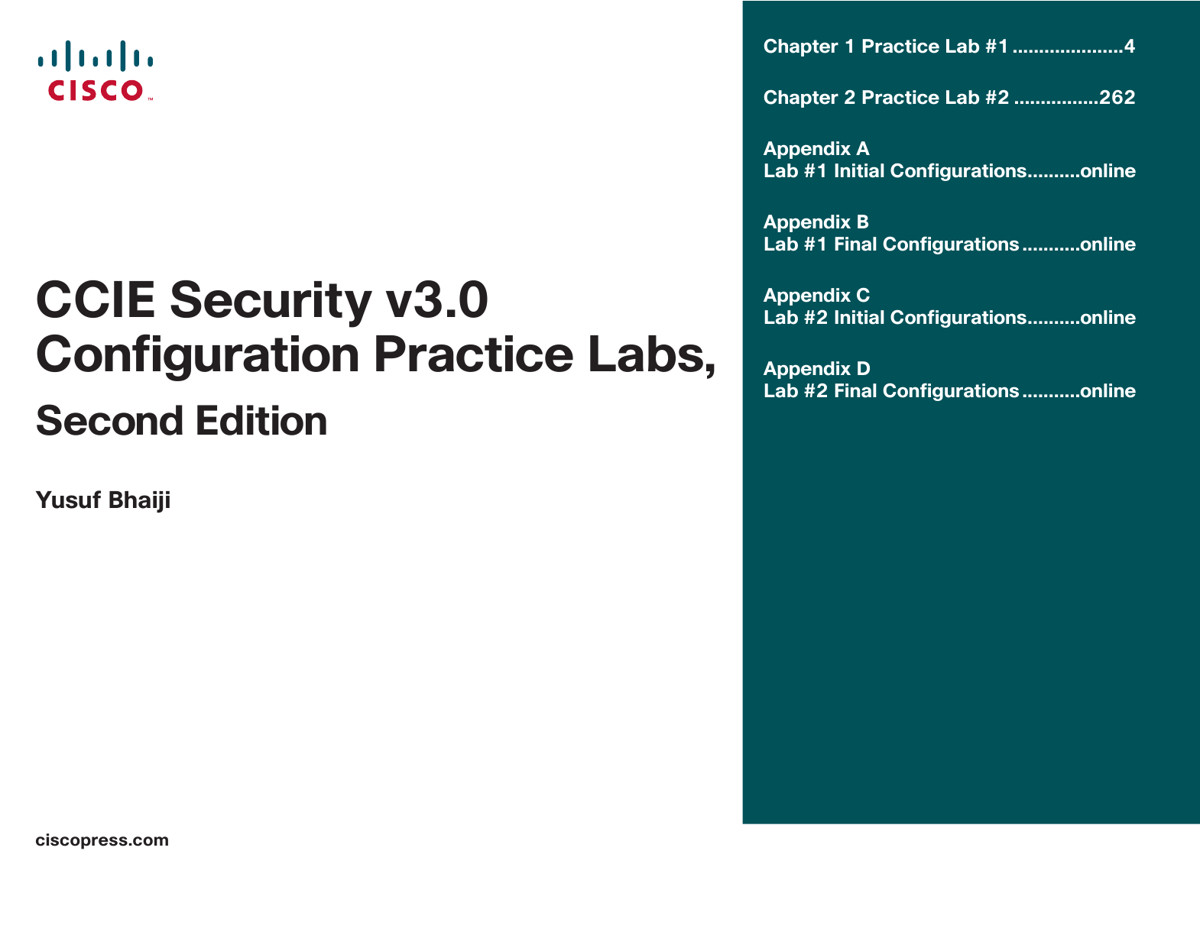 Ccie Security V3 0 Configuration Practice Labs 2nd Edition Yusuf Bhaiji