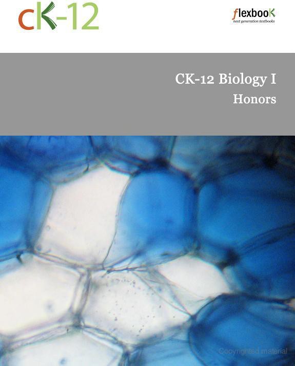 Ck12 Biology I Honors Ck12 Foundation