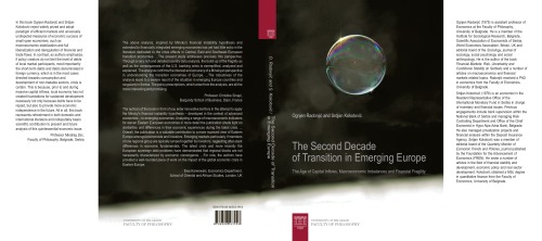 The Second Decade Of Transition In Emerging Europe 1st Edition Ognjen Radonji And Sran Kokotovi