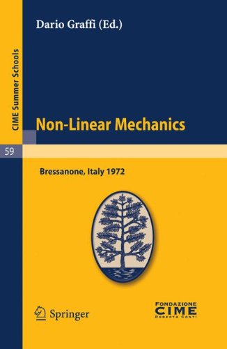 Nonlinear Mechanics 1st Edition Lamberto Cesari Auth Dario Graffi Eds