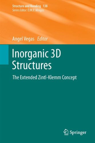 Inorganic 3d Structures The Extended Zintlklemm Concept 1st Edition D Santamaríapérez