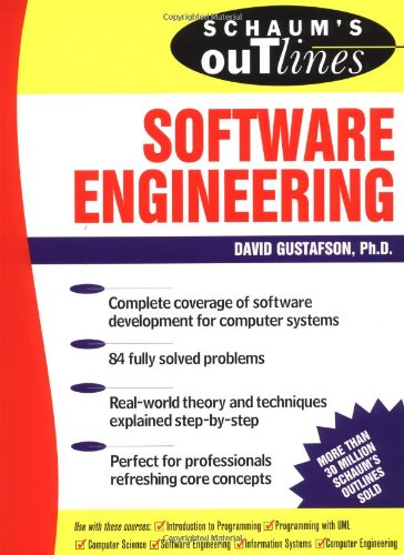 Schaums Outline Of Software Engineering 1st Edition David Gustafson