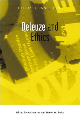 Deleuze And Ethics Deleuze Connections Daniel W Smith Nathan Jun