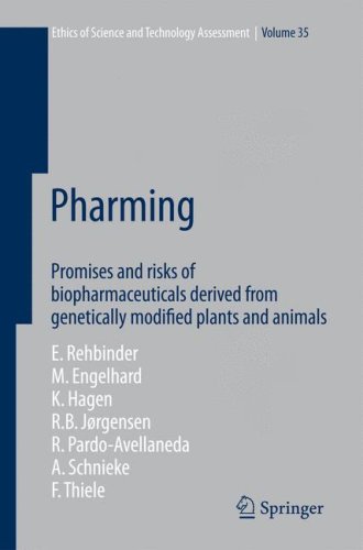 Pharming Promises And Risks Of Biopharmaceuticals Derived From Genetically Modified Plants And Animals Ethics Of Science And Technology Assessment 1st Edition Eckard Rehbinder
