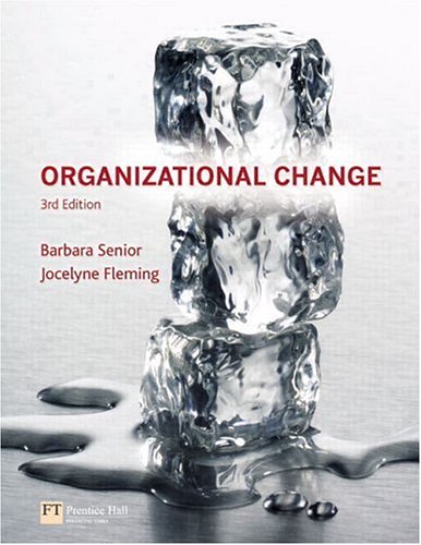 Organizational Change 3rd Edition 3rd Edition Barbara Senior