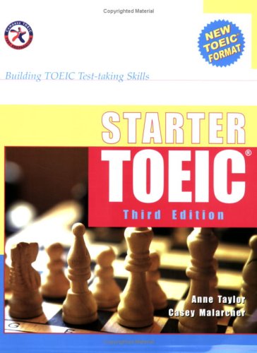 Starter Toeic Third Edition W 3 Audio Cds Building Toeic Testtaking Skills 3rd Anne Taylor