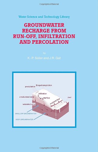Groundwater Recharge From Runoff Infiltration And Percolation Water Science And Technology Library 55 1st Edition Klauspeter Seiler
