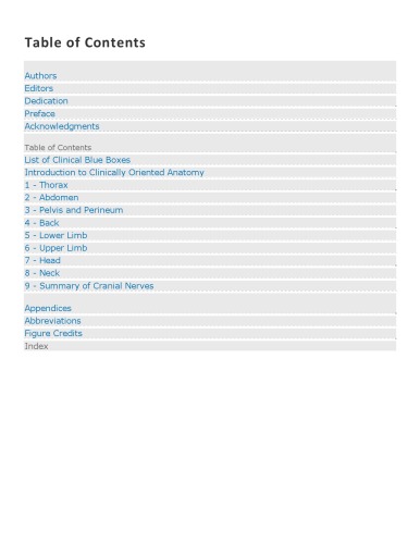 Clinically Oriented Anatomy 5th Ed Keith L Moore Msc Phd Fiac Frsm Faaa