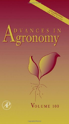 Advances In Agronomy 100 1st Edition Donald L Sparks Eds